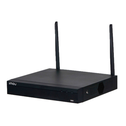 Comprar IMOU NVR1108HS-W-S2-CE-IMOU Grabador WiFi para cámaras Imou - WiFi 2.4 GHz + cable LAN - 8 CH video IP - Compresión H.265+ / H.264+ - Salida HDMI y VGA - Admite 1 disco duro