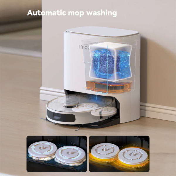IMOU RV-L31-C-11-IMOU Imou Robot Aspirador RV3 - 8500Pa / 6400 mAh - Barrido, Aspirado y Mopeado - Autolimpiado - Estación de ca (9)