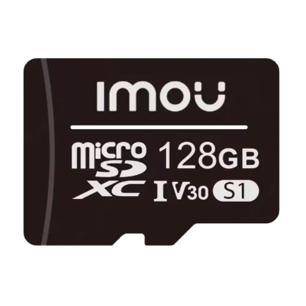IMOU ST2-128-S1-IMOU Imou Tarjeta de memoria Micro SD Clase 10 128GB - Compatible para camaras de vigilancia - Clase 10 / V30 -