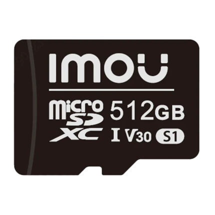 Comprar IMOU ST2-512-S1-IMOU Tarjeta microSD Imou - Capacidad 512 GB - Clase 10 | Velocidad R/W: 100/85 MB/s - Ciclos E/P: hasta 500 - Cámaras Home, Smartphones, Tablets