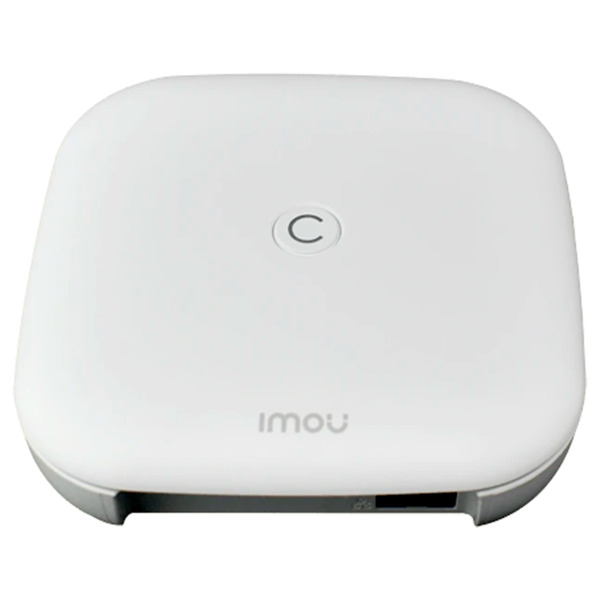 IMOU ZG1-IMOU Imou Hub Gateway Inalambrico - Concentrador de Alarma domótica - Zigbee 3.0 - WiFi Dual / LAN - Hasta 32 DIspositi