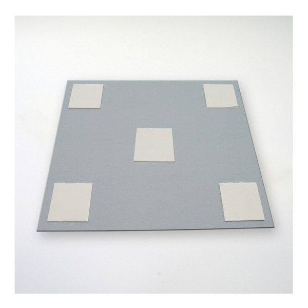 IMPLASER ADH-KIT Kit adhesivo de doble cara 5 adhesivos de 4x4cm. 100 Kits de 5 adhesivos