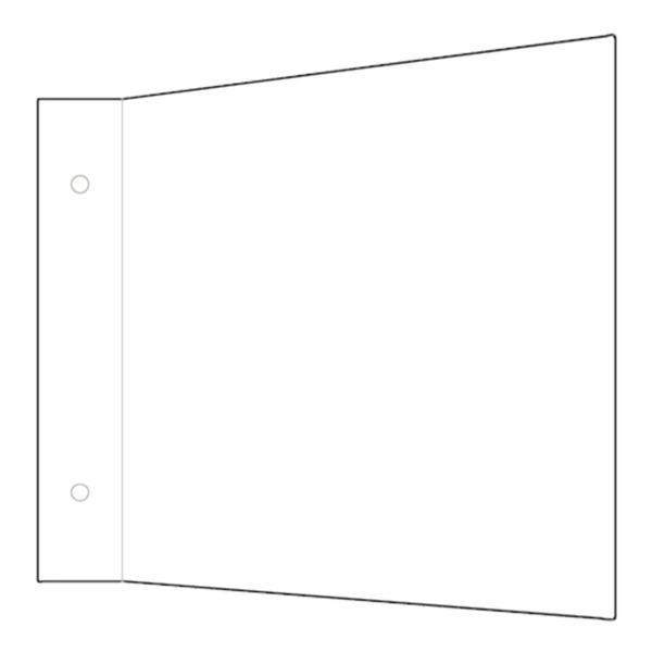 IMPLASER BP210210 Banderola plástico 21x21cm