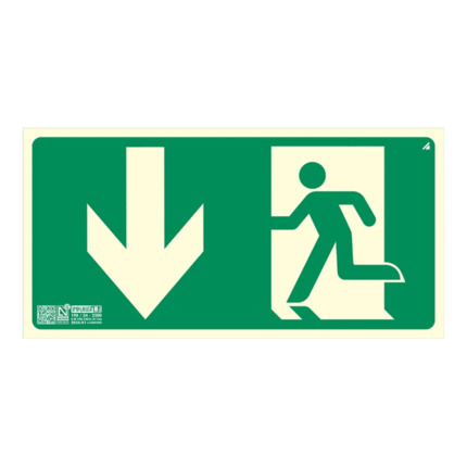 Comprar IMPLASER EV357N Señal salida hacia abajo 32x16cm