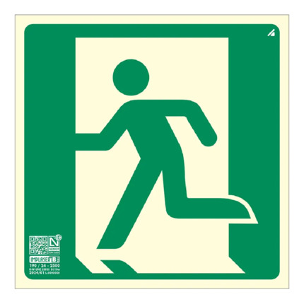 Comprar IMPLASER EV368N Señal salida izquierda 21x21cm