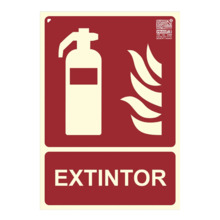 IMPLASER EX201N-A4 Señal extintor 29,7x21cm