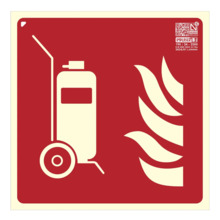 IMPLASER EX207N Señal carro extintor 21x21cm