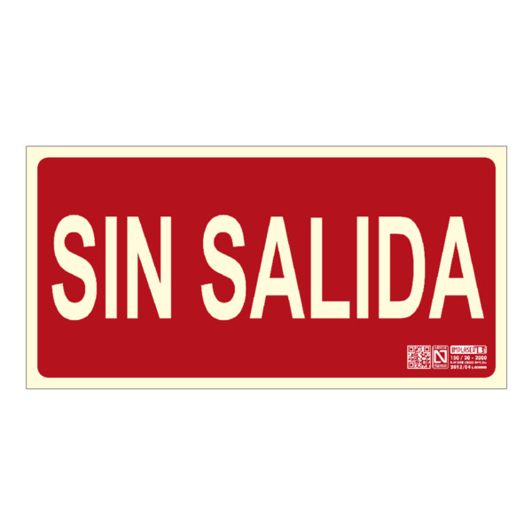 IMPLASER EX222N Señal sin salida 29,7x15cm
