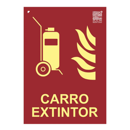 Comprar IMPLASER EX234L-A4 Señal carro extintor Clase A 29,7x21cm