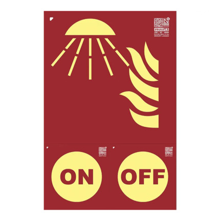 Comprar IMPLASER EX250L Señal de disparo y paro de sistemas de extinción Clase A 21x31.5cm