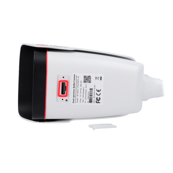 INFIRAY IRS-FB225-T3D2 Cámara térmica IP InfiRay FB2 series - Sensor térmico VOx FPA 256x192 12m |Lente 3.2mm - Sensor visible 1 (4)