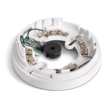 INIM EB0060 Base con zumbador incorporado controlado por la salida "R" del sensor para detectores ENEA e IRIS