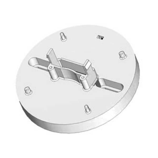 INIM ES1000SP Zocalo con entrada de tubo para ES1021. Pack 10u
