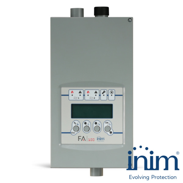 INIM FA100/1 Sistema de aspiración de 1 canal basado en la tecnología de doble luz