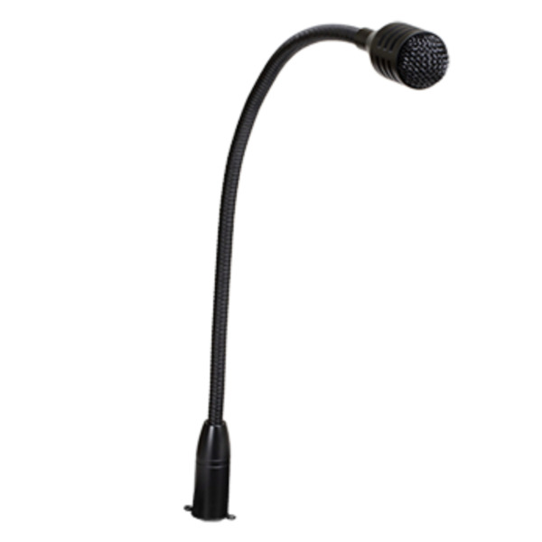 INIM IPG-GOOSENECK Vástago de micrófono de cuello de cisne flexible, para usar con las bases de micrófono de los sistemas de dif