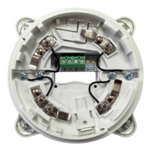 INIM ISB1021 Base blanca para detector con indicador óptico/acústico convencional a bajo consumo