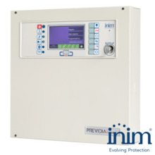 INIM PREVIDIA-C050SG Central analógica de 1 lazo no ampliable de 64 puntos. Color gris