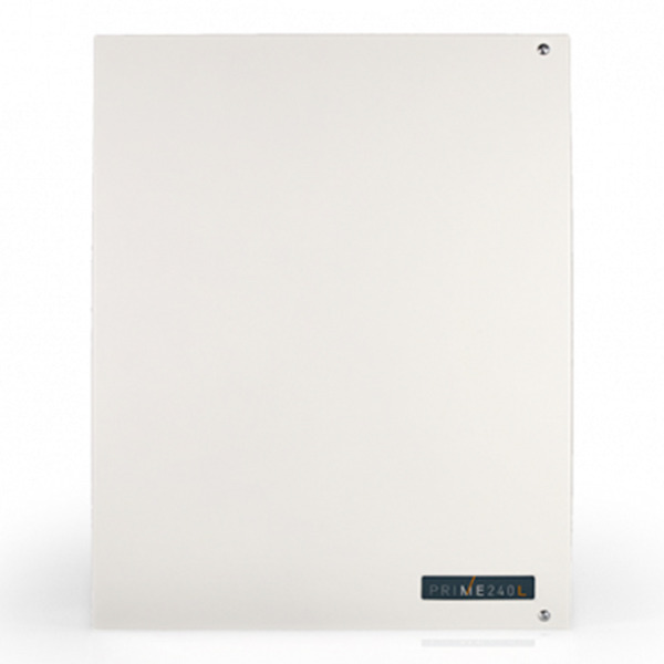 INIM PRIME240L Central intrusión de 10 a 240 terminales, 30 áreas, alimentador de 6,2 A. Caja Grande. Grado 3