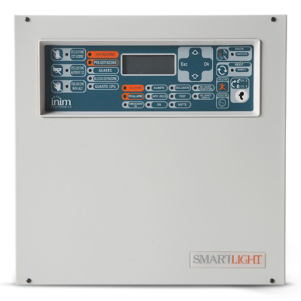 INIM SMARTLIGHT-G Central analógica de 1 lazo no ampliable, hasta 240 dispositivos y 30 zonas (1)