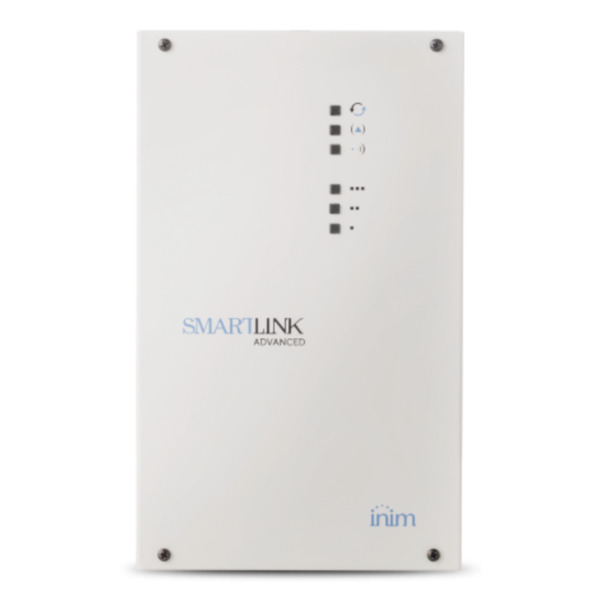INIM SMARTLINKADV/P Avisador telefónico vocal y digital en la línea PSTN. En caja metálica