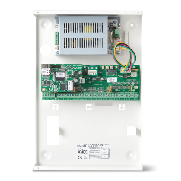 INIM SML1050L-G2 Central SmartLiving intrusión de 10 a 50 terminales, 10 áreas, alimentador de 3A. Caja grande. Grado 2 (2)