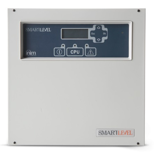 INIM SPS24060G Fuente de alimentación conmutada y cargador de batería. 27,6V/1,5A. LCD y bus RS485. En caja metálica