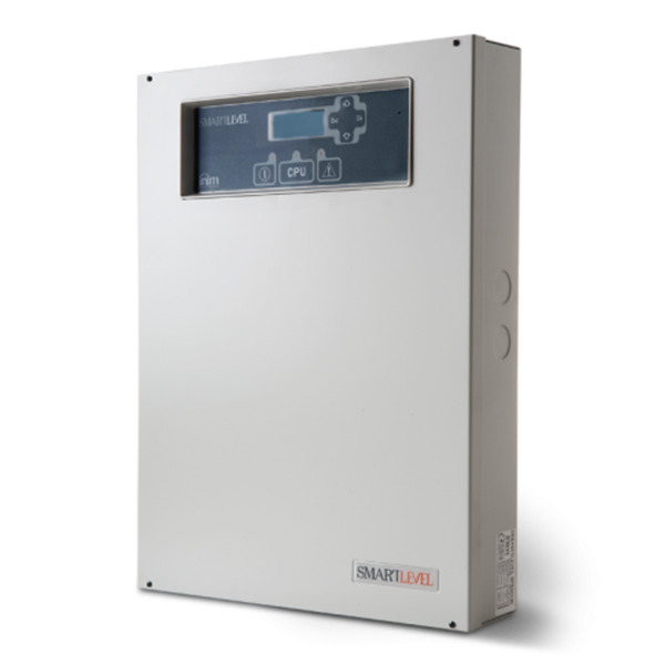INIM SPS24160G Fuente de alimentación conmutada y cargador de batería. 27,6V/4A. LCD y bus RS485. En caja metálica