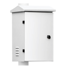 INTEGRATION CABINET. Caja de acero 600x400x300 para báculo de 6m o pared. Color blanco