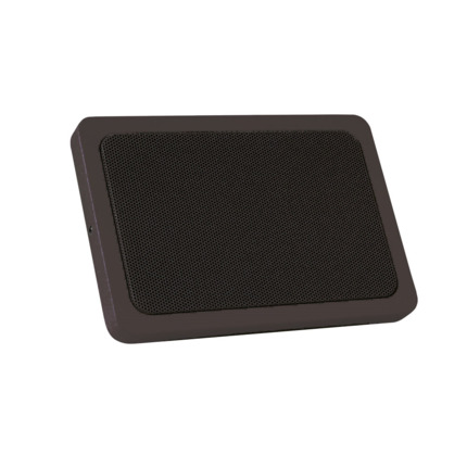 Comprar Intevio INTEVIO-70 ABT-W6.B Altavoz metálico de 6W para líneas de 100V con transformador de potencia variable (6-3-1,5-0,75 W). Sensibilidad EN54: 94dB @ 1W/1m. Para montaje en pared. Respuesta de frecuencia 120÷20.000 Hz. Color negro RAL 9011. G