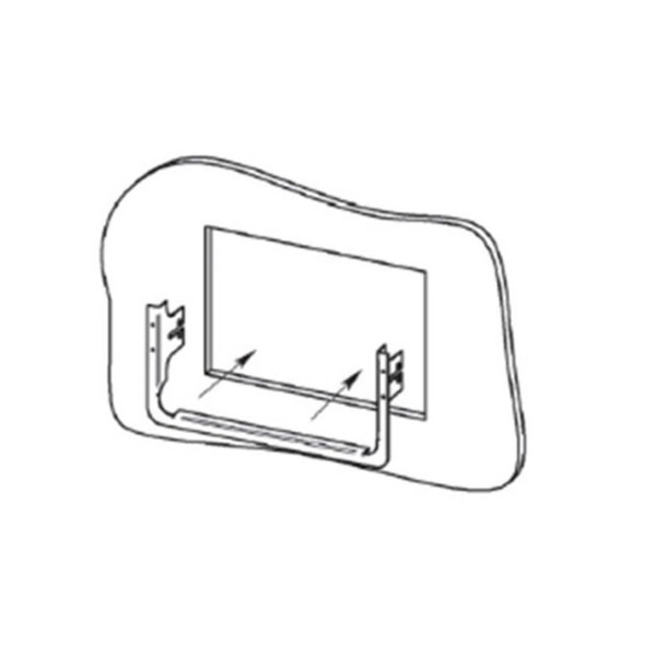 Intevio INTEVIO-71 ABT-W6 FRAME Marco para la instalación semienpotrada de los altavoces serie ABT-W6.X