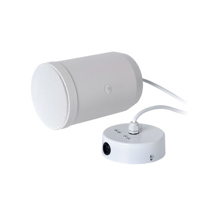 Comprar Intevio INTEVIO-72 ABT-P10P Proyector en ABS Notifier. Montaje colgante. Potencia de 10W para líneas de 100V con transformador de potencia variable (10-5-2,5-1,25W). Respuesta de frecuencia: 130 - 20.000 Hz. Grado de protección IP66. Incluye sopo