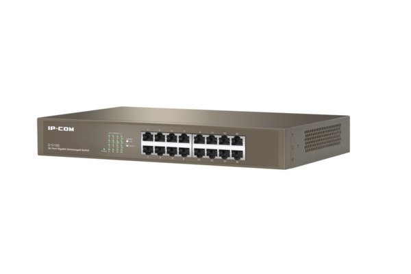 IPCOM G1024D Switch 24 puertos no gestionable Gigabit L2 enracable 13" IP-COM (2)