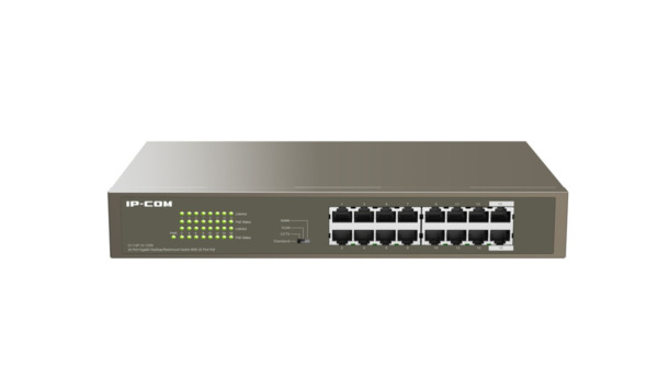 IPCOM G1116P-16-150W Switch 16 puertos Gigabit no gestionable 16 puertos PoE enracable L2 IP-COM (2)