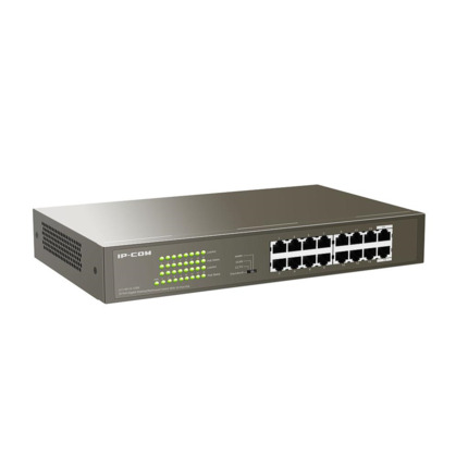 Comprar IPCOM G1116P-16-150W Switch 16 puertos Gigabit no gestionable 16 puertos PoE enracable L2 IP-COM
