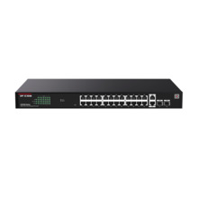 IPCOM G2228P-24-410W Switch PoE gestionado en la nube con 26 puertos GE + 2 SFP