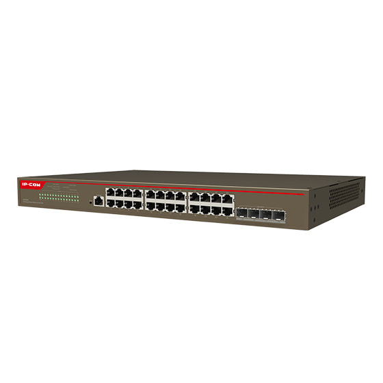 IPCOM G5328X Switch inteligente gestionable 24 puertos Gigabit (10/100/1000 Mbps) + 4 puerto SFP 10G L3 IP-COM (3)