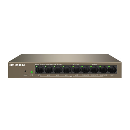 Comprar IPCOM M20-8G-PoE Router 9 puertos Gigabit RJ45 (8 PoE) administrado en la nube