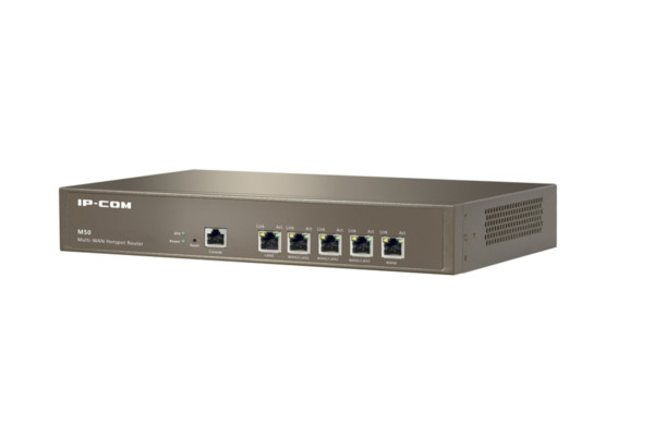 IPCOM M50 Router Profesional 5  puertos Gigabit WAN múltiple PYMES VPN Portal Cautivo (2)