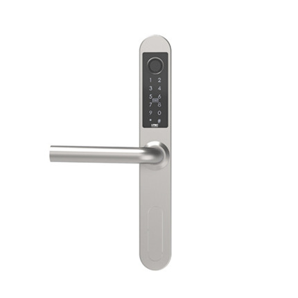 Comprar IFP03 70-92 INX I Juego de cerraduras electrónicas acabado Acero Inox. Apertura Izquierda, medidas de 70mm a 92mm, con apertura móvil (BLE), PIN, huella o RFID Mifare