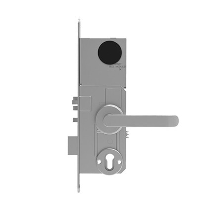 Comprar INVISIVEL INXSATEBLE Juego de cerraduras electrónicas invisibles con acabado Acero Inox. Apertura izquierda, medidas de 8mm a 110mm, con apertura móvil (BLE) y RFID Mifare