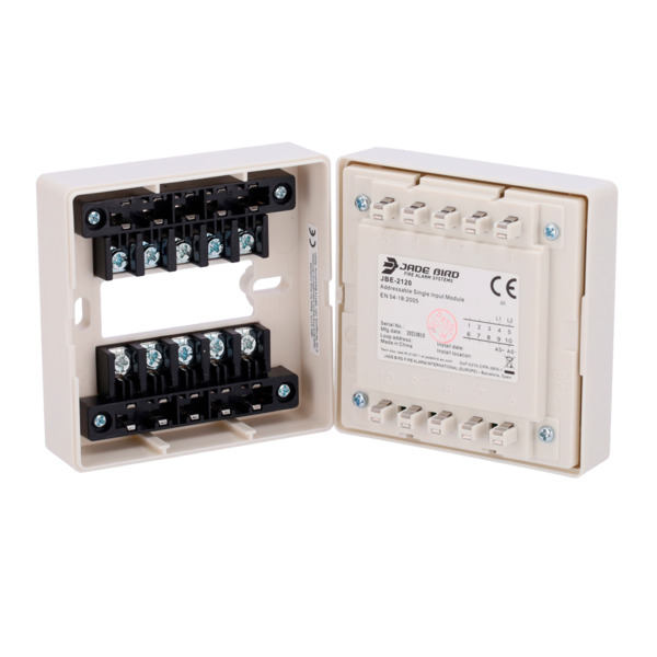 JADE BIRD JBE-2120 Módulo analógico Jade Bird - 1 Entrada supervisada - Alimentación por lazo - Cable conductor hasta 2.5mm2 - R (3)