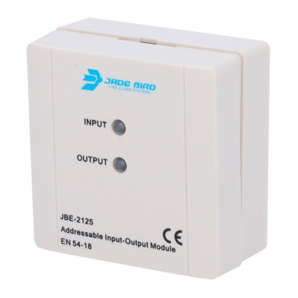 Comprar JADE BIRD JBE-2125 Módulo analógico Jade Bird - 1 Salida con entrada de confirmación - Alimentación por lazo - Cable conductor hasta 2.5mm2 - REOL de 10 k (suministrada) - Certificado EN 54-18