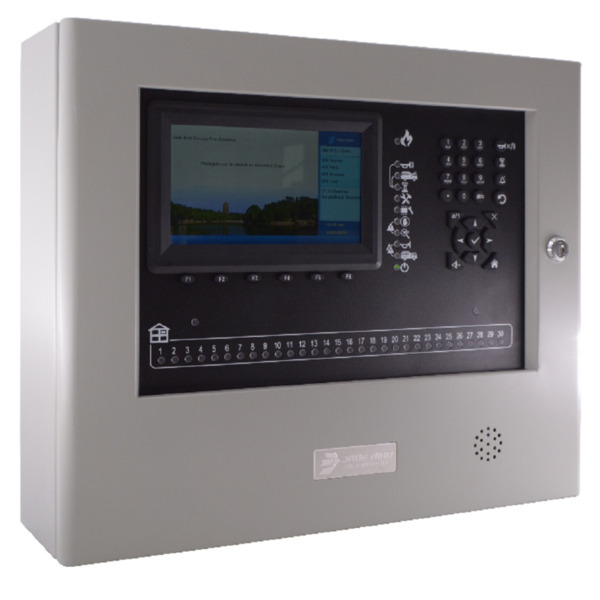 JADE BIRD JBE-P2L1.2LE Central de detección y alarma de incendios analógica de 2 lazos (400 dispositivos) ampliable hasta 4 lazo