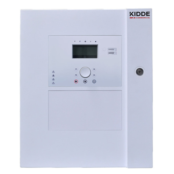 KIDDE 2X-AF2-FB Panel de incendios direccionable con controles de bomberos 2 lazos. Hasta 128 elementos por lazo