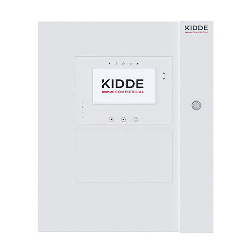 KIDDE 2X-AT-F2 Central de detección de incendios analógica de 2 lazos con pantalla táctil