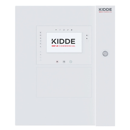 Comprar KIDDE 2X-AT-F2-P Central de incendios analógica direccionable con pantalla táctil, Fuente de alimentación grande, 2 lazos, caja grande