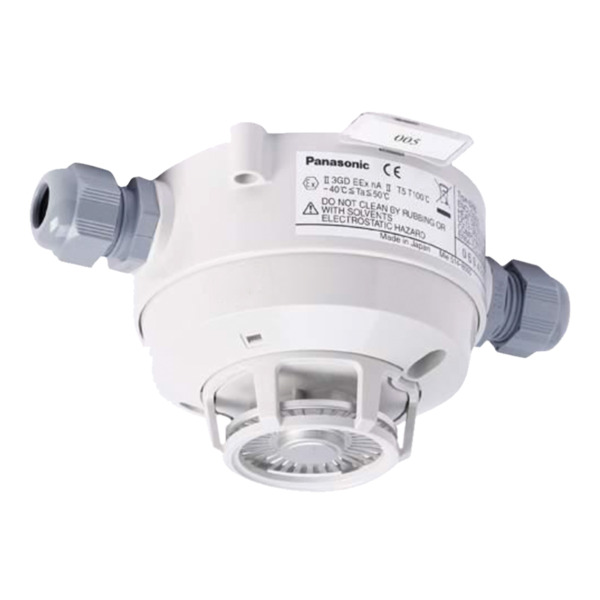 KIDDE COMMERCIAL 6296 Detector convencional IP67 72º clase A2S(EX II 3GD Eex MA II T5). Incluye base con entrada de tubo