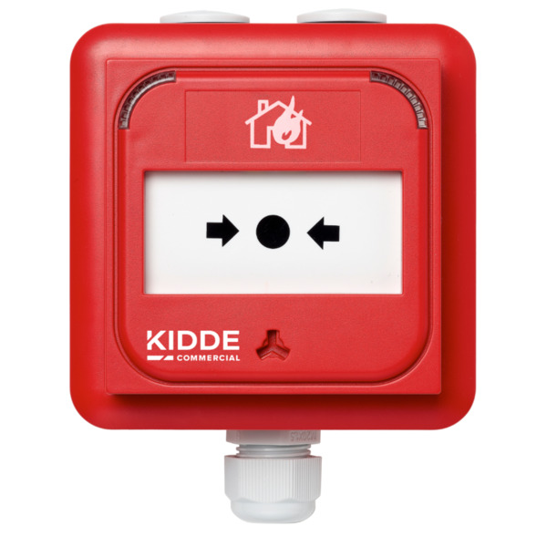KIDDE COMMERCIAL KE-DM3110R-IP Pulsador analogico inteligente con aislador. Serie Excellence. IP67