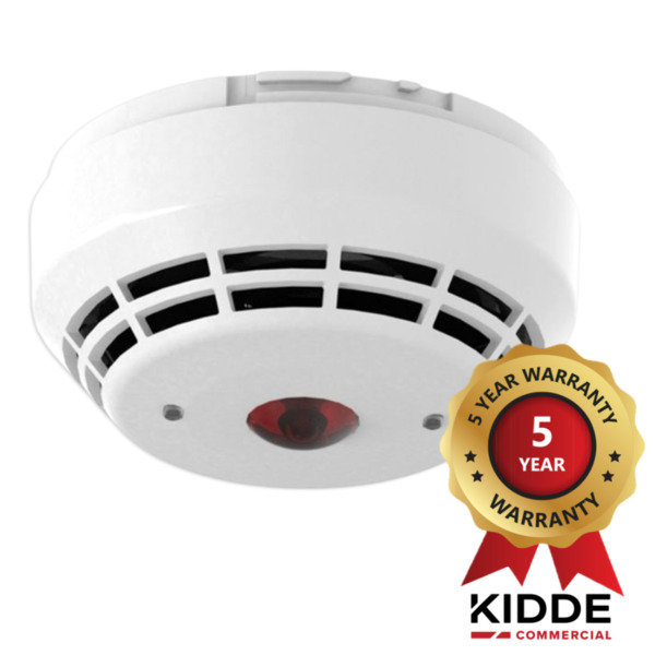 KIDDE COMMERCIAL KE-DP3120W-SNV Detector de humo óptico dual con sirena y flash analogico inteligente serie Excellence con aisla