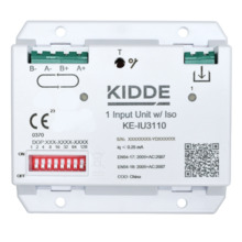 KIDDE COMMERCIAL KE-IU3110 Unidad inteligente analogica de 1 entrada con aislador